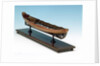 Full hull model, shallop, starboard by unknown