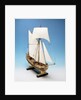 Skeleton model,  royal yacht, starboard by unknown
