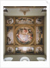 The Great Hall painted ceiling in the Queen's House by unknown