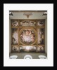 The Great Hall painted ceiling in the Queen's House by unknown