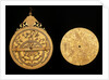 Astrolabe: obverse, with celestial map by Muhammad Mahdi al-Yazdi