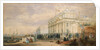 Greenwich Hospital, showing buildings and Greenwich pensioners by James Holland