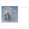 Worcester mug of Admiral Edward Boscawen by John Wall
