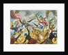 Turks attacking Greek corsairs by unknown
