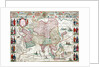 Map of Asia from the Bleau Atlas, 1662-65 by unknown