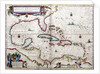 Gulf of Mexico and the Caribbean, from Blaeu's 'Atlas of the Americas' by John Blaeu
