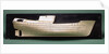 Plating model, starboard broadside by Unknown