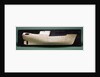 Plating model, starboard broadside by Unknown