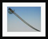 Slotted hilt hanger (sword), circa 1800 by unknown
