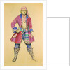 Costume design for the Gilbert & Sullivan comic opera 'Pirates of Penzance' by unknown