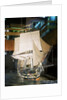 Contemporary full hull model of the 'Cornwallis' (1813), a 74-gun two-decker ship of the line, built plank on frame by J. Bomajee