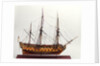Ship of 50 guns by unknown