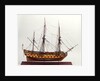Ship of 50 guns by unknown
