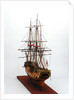 Ship of 50 guns by unknown