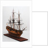 Ship of 50 guns by unknown