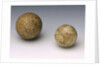 Terrestrial and celestial spheres by Johann Bernard Bauer