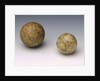 Terrestrial and celestial spheres by Johann Bernard Bauer