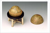 Nested spheres and stand by Johann Bernard Bauer