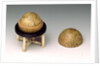 Nested spheres and stand by Johann Bernard Bauer