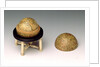Nested spheres and stand by Johann Bernard Bauer