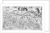 Section plate from Francesco Camocio's 'Cosmographia Universalis', 1567, taken from the atlas 'Tavole Moderne di Geografia' by unknown