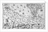 Section plate from Francesco Camocio's 'Cosmographia Universalis', 1567, taken from the atlas 'Tavole Moderne di Geografia' by unknown