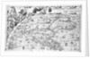 Section plate from Francesco Camocio's 'Cosmographia Universalis', 1567, taken from the atlas 'Tavole Moderne di Geografia' by unknown