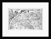 Section plate from Francesco Camocio's 'Cosmographia Universalis', 1567, taken from the atlas 'Tavole Moderne di Geografia' by unknown