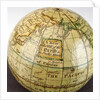 Cartouche in North Pacific Ocean by Dudley Adams