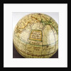 Cartouche in North Pacific Ocean by Dudley Adams