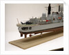 Type 42 destroyer, HMS Sheffield (1971), starboard stern detail by John R. Haynes