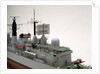 Type 42 destroyer, HMS Sheffield (1971), starboard superstructure detail by John R. Haynes