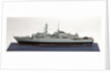 HMS 'Alacrity', port broadside by John R. Haynes