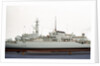 HMS 'Alacrity', port broadside superstructure detail by John R. Haynes
