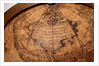 Dedication cartouche in North America by Giuseppe de Rossi