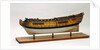A full hull model of a second rate warship, 90 guns by unknown