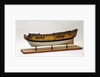 A full hull model of a second rate warship, 90 guns by unknown