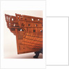 'Intrepid', starboard stern quarter detail by Joseph Williams