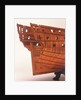 'Intrepid', starboard stern quarter detail by Joseph Williams