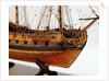 Ship of 50 guns by unknown