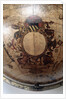 Inscription below empty cartouche at a southern continent by Jodocus Hondius
