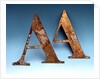 Tin letters by unknown