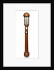 Cistern barometer, made from wood of the 'Temeraire' by W. & S. Jones