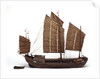 Chinese junk, starboard broadside by unknown