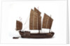 Chinese junk, starboard broadside by unknown
