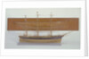 Half block and full hull model of the 'Titania' by unknown