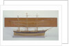 Half block and full hull model of the 'Titania' by unknown