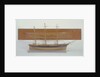 Half block and full hull model of the 'Titania' by unknown