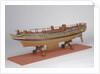 Accommodation model, yacht, starboard by Allen Hunt