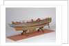 Accommodation model, yacht, starboard by Allen Hunt